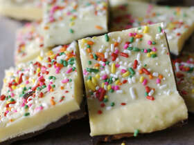 Birthday Cake Chocolate Bark