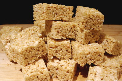 Brown Butter Rice Crisp Treats