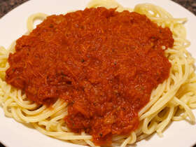 Chunky Carrot Spaghetti Sauce