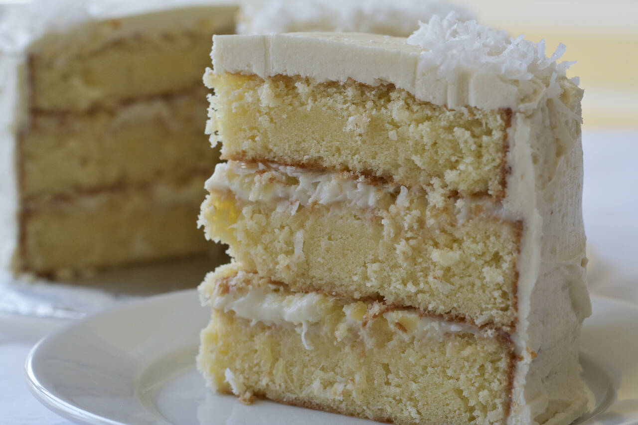 Coconut Pineapple Cake Recipe from Scratch - MakeBetterFood.com