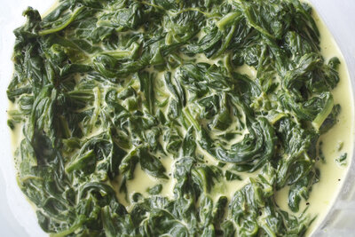 Easy Creamed Spinach