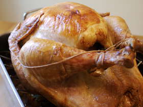 Dry Brined Roasted Turkey