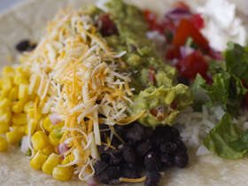 Homemade Chipotle Burrito