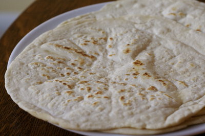 Homemade Flour Tortillas
