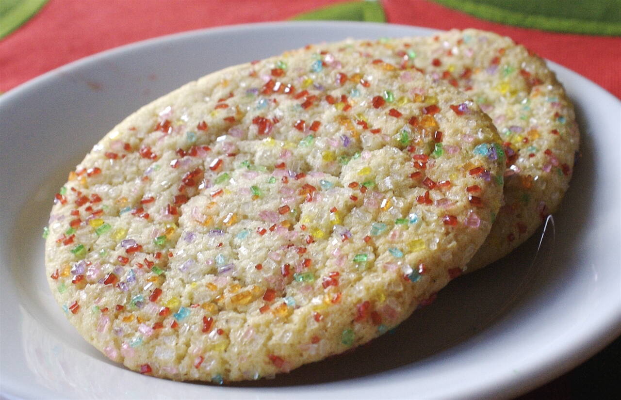 Orange Sugar & Spice Cookies