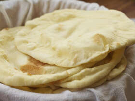 Homemade Pitas