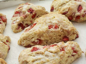 Strawberry Scones
