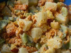 Sweet Potato and Pineapple Fruit Salad