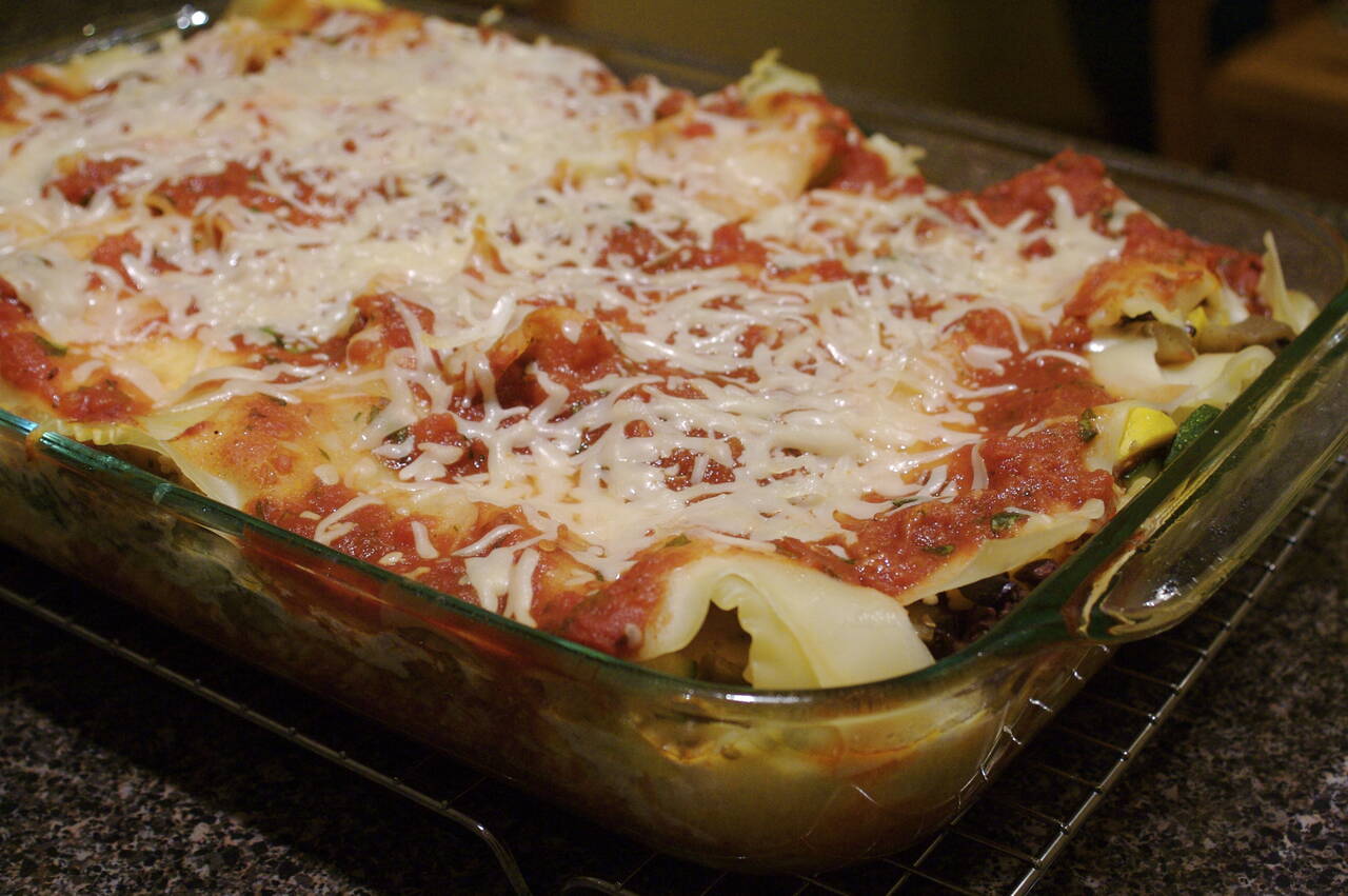 Better Vegetable Lasagna