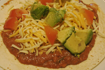 Vegetarian Soft Tacos