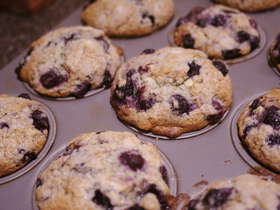 Very Blueberry Muffins