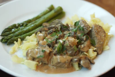 Beef Stroganoff