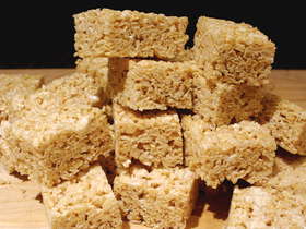 Brown Butter Rice Crisp Treats