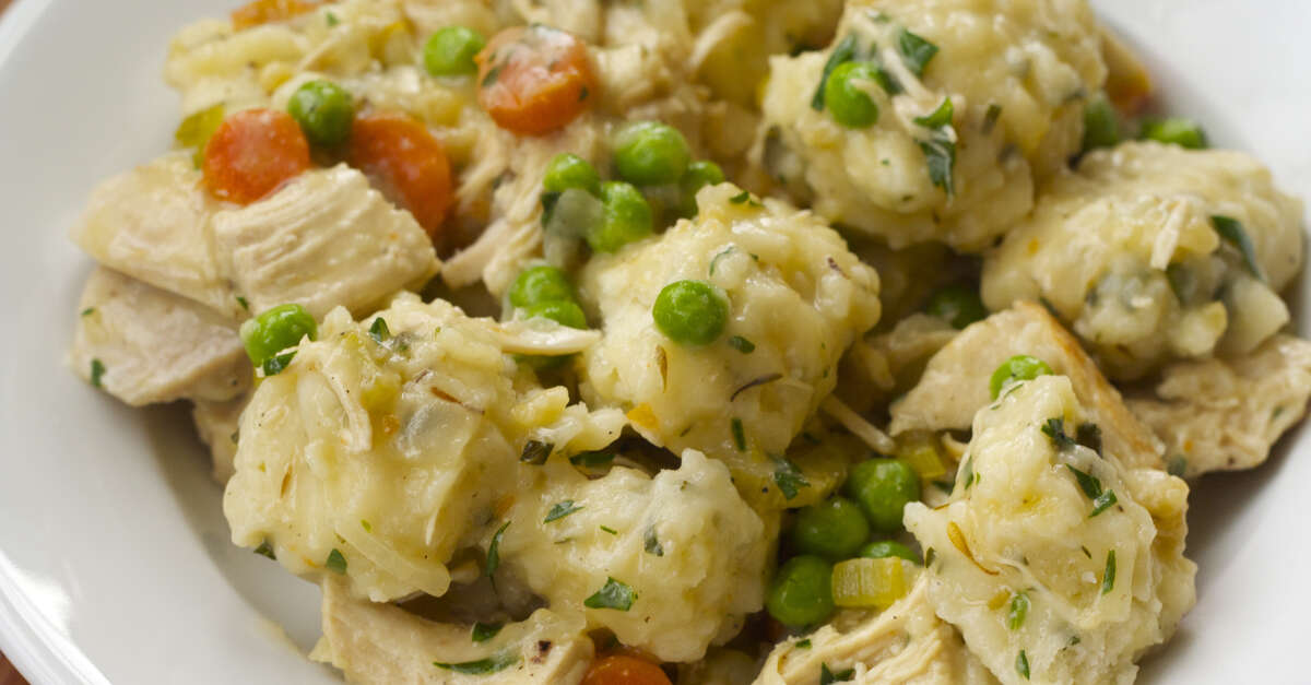 Chicken and Dumplings Recipe - MakeBetterFood.com
