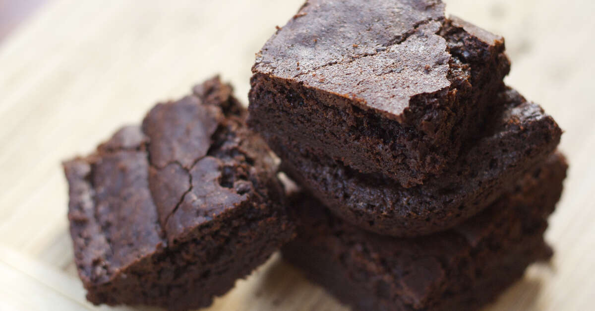 Fudge Brownies Recipe - MakeBetterFood.com
