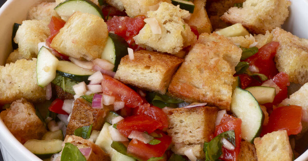 Panzanella Salad Recipe - MakeBetterFood.com