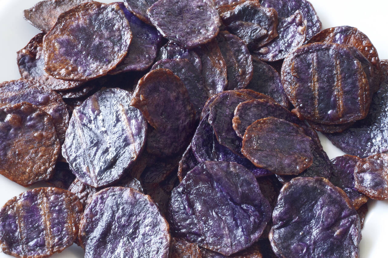 Purple Potato Chips Recipe