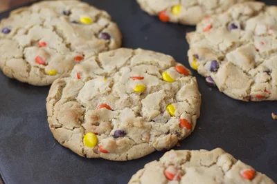 Reese's Peanut Butter Monster Cookies