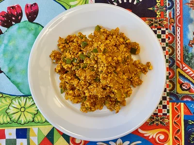 Spicy Soyriso Scramble