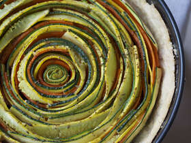 Spiral Vegetable Tart