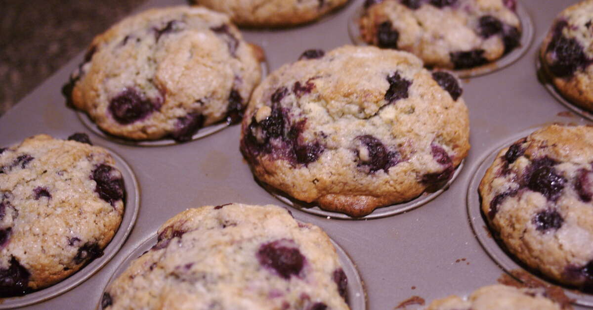Very Blueberry Muffins Recipe - MakeBetterFood.com